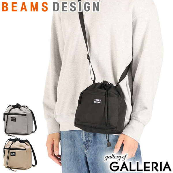 【最大45倍 4/20限定】【正規取扱店】 ビームスデザイン ショルダーバッグ メンズ レディース ブランド BEAMS DESIGN バッグ 斜めがけ 小さめ 軽量 大人 巾着型 軽い ミニ シンプル コンパクト 5L Every One BMMH5BS6