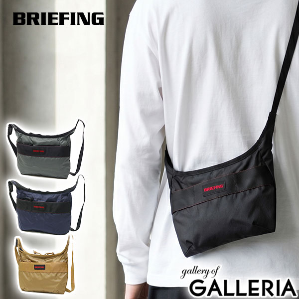 【最大68倍 4/10限定】 ノベルティ付 【日本正規品】 ブリーフィング サコッシュ メンズ レディース 斜めがけバッグ 小さめ BRIEFING ブランド 大人 シンプル ショルダー バッグ 軽量 軽い A5 0.5L ナイロン SOLID LIGHT LIGHT SACOCHE RC BRA253L30