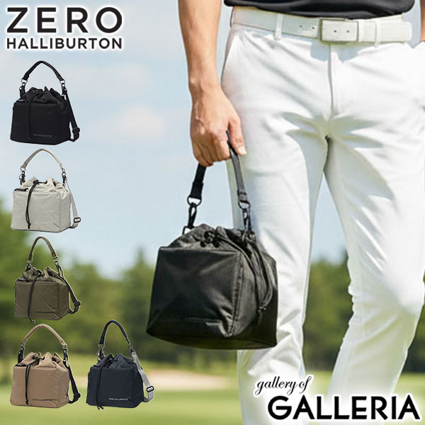 【最大37倍 4/20限定】【正規品5年保証】 ゼロハリバートンゴルフ ショルダーバッグ メンズ レディース 斜めがけバッグ ブランド ZERO HALLIBURTON GOLF 小さめ 斜めがけ 巾着バッグ ゴルフ 撥水 2WAY DICROS SOLO Series 85006