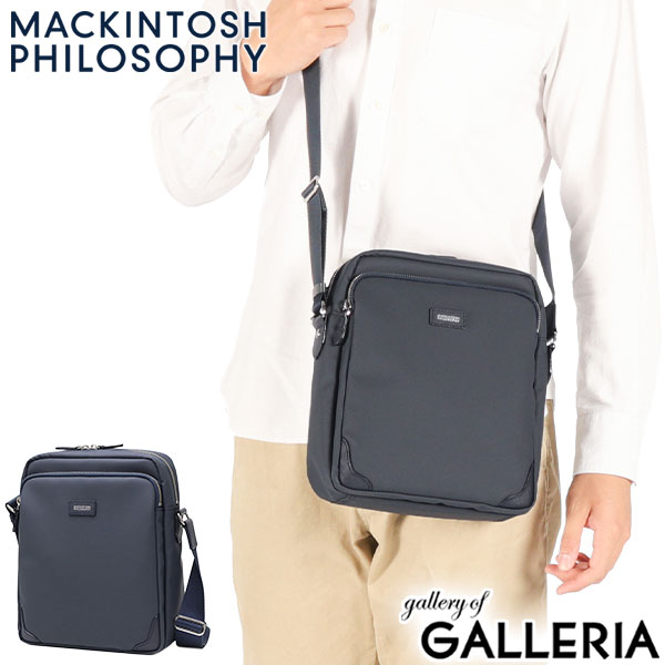 【最大45倍 4/20限定】【セール30%OFF】 ノベルティ付 マッキントッシュフィロソフィー ショルダーバッグ メンズ レディース ブランド MACKINTOSH PHILOSOPHY バッグ 軽量 斜めがけ 大人 上品 ショルダー 旅行 縦型 4L B5 シンプル バルヴェニーLTD3 68752