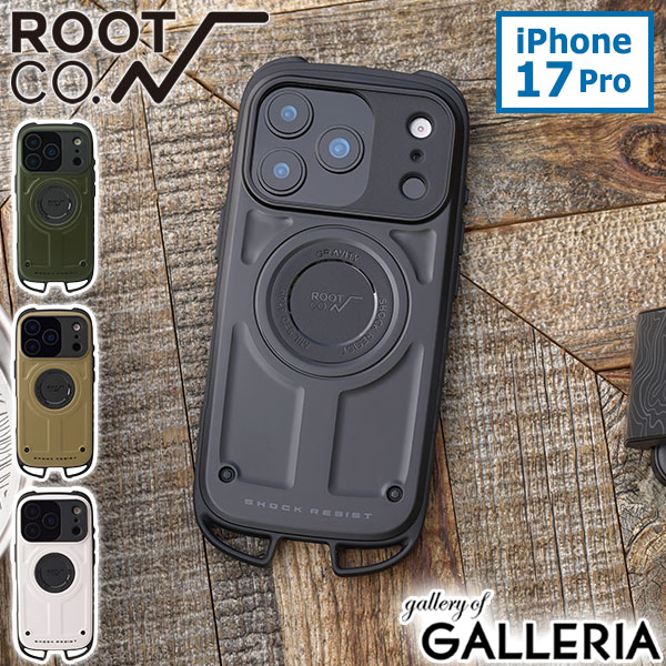 【最大45倍 4/20限定】【6ヶ月保証】 ルートコー スマホケース ROOT CO. iPhone17Pro ケース カバー 米軍 MIL規格 MagSafe対応 耐衝撃 iPhoneケース ワイヤレス充電 iPhone17Pro専用 GRAVITY Shock Resist Case Rugged. GSRU-4395