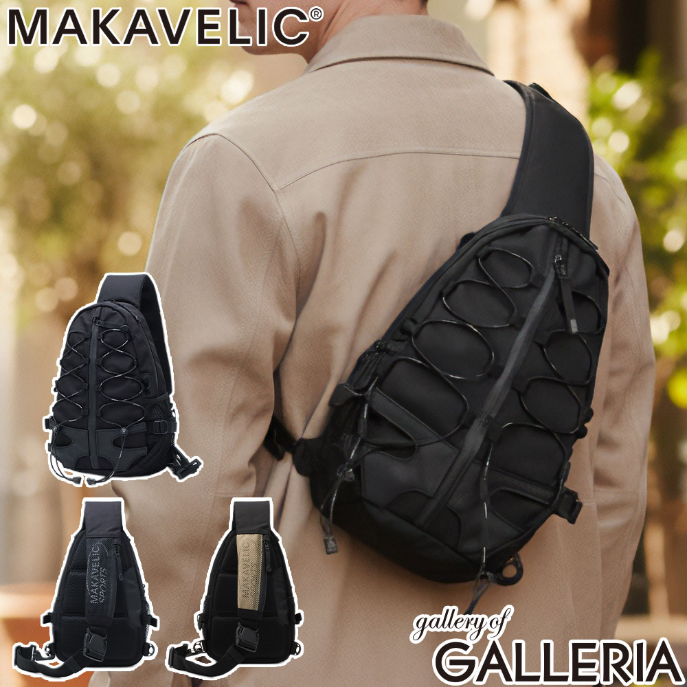 【最大57倍 7/25限定】 ノベルティ付 【正規品1年保証】 マキャベリック ボディバッグ メンズ レディース 軽量 MAKAVELIC ブランド かっこいい カジュアル 斜めがけ ショルダー バッグ 撥水 防水 黒 A5 SQUAD COCOON 5 BODY BAG 3125-10305|ギャレリア Bag&Luggage