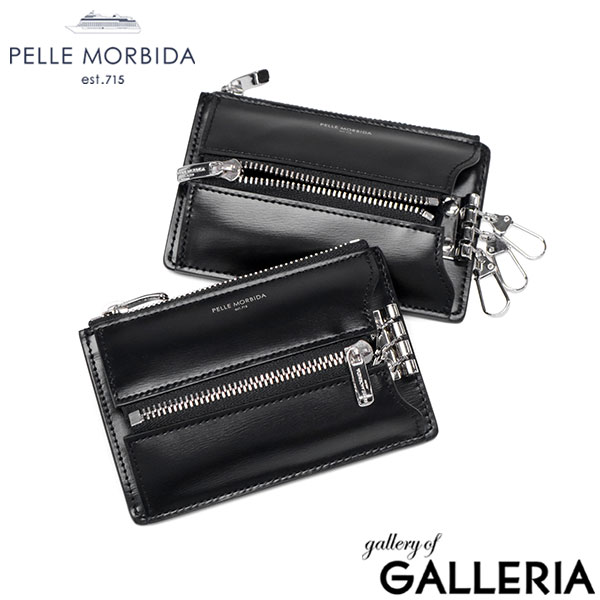 もれなくケアセット＋選べるノベルティ ペッレモルビダ コインケース メンズ レディース ミニウォレット PELLE MORBIDA ブランド 大人 本革 キーケース 鍵 3連 財布 スリム 小銭入れ カード 上品 日本製 カーフレザー 牛革 Barca バルカ BA736｜ギャレリア Bag＆Luggage