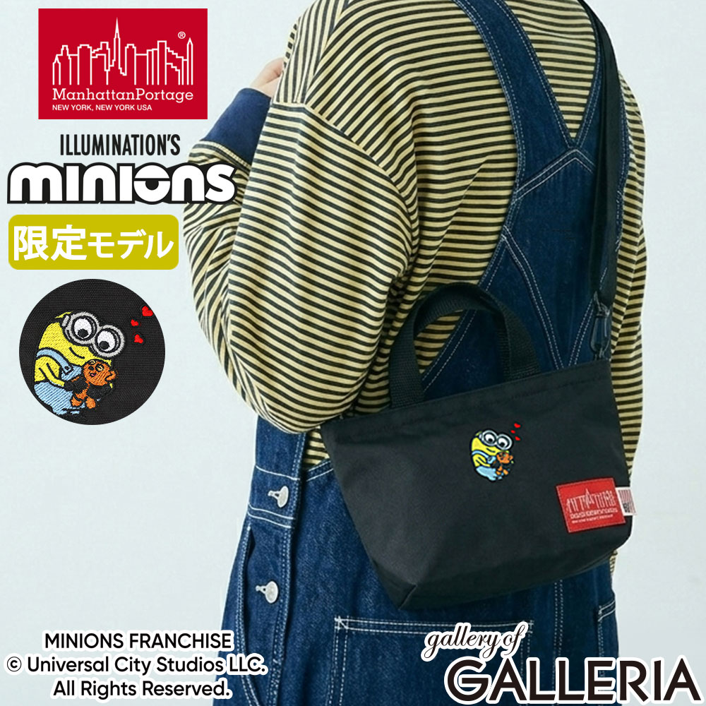 ノベルティ付 【日本正規品】 マンハッタンポーテージ トートバッグ メンズ レディース ファスナー付き Manhattan Portage ミニオンズ コラボ 限定モデル 小さめ ショルダー 2WAY MINIONS Micro Tote 500D CORDURA MP1381MNOS 10,296円