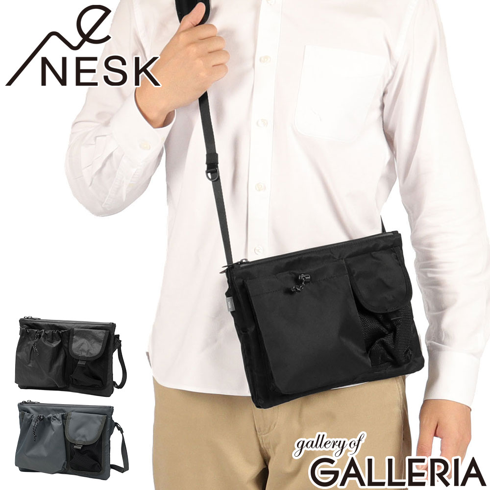 ノベルティ付 【正規取扱店】 NESK ショルダーバッグ メンズ レディース 斜めがけバッグ 小さめ ブランド A5 ネスク バッグ 斜めがけ 斜め掛け 大人 おしゃれ シンプル カジュアル 旅行 ナイロン 2層 TWILL FACE NS-008｜ギャレリア Bag＆Luggage