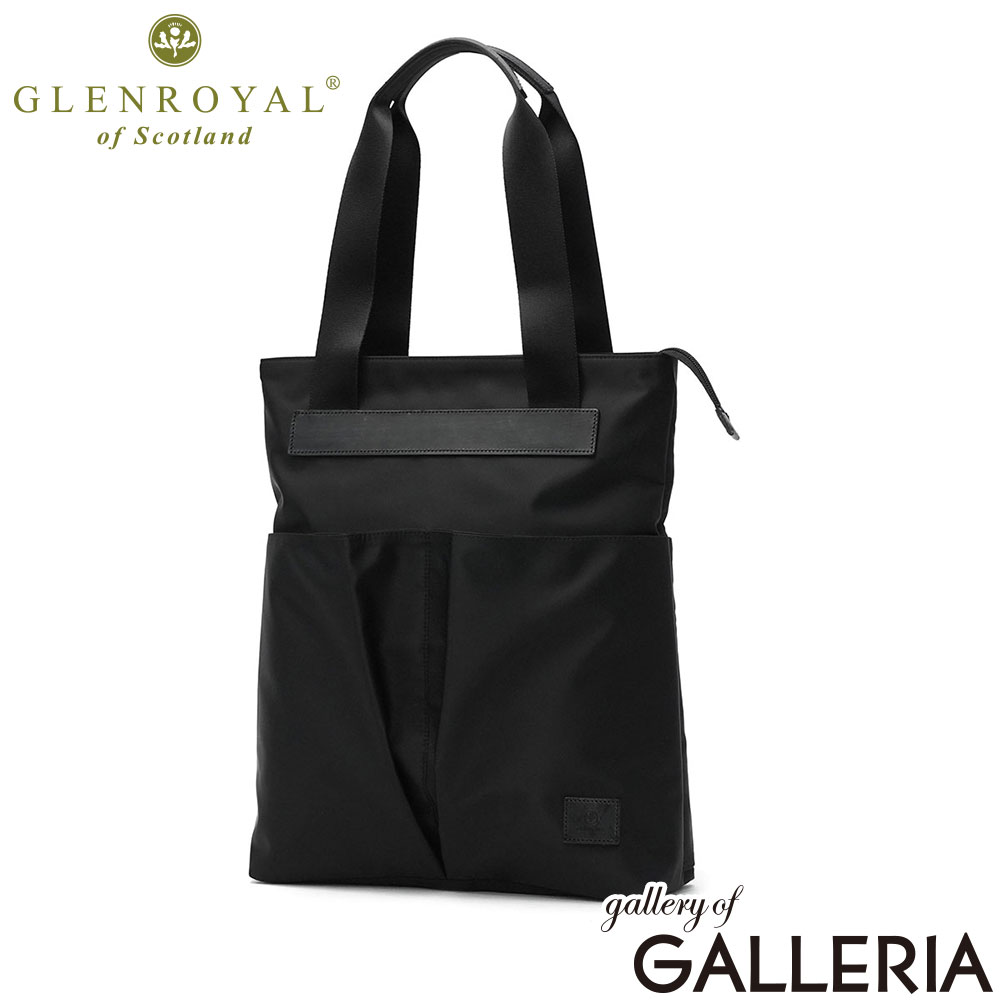 ノベルティ付 【正規品3カ月保証】 グレンロイヤル トートバッグ メンズ レディース 大きめ ファスナー付き GLENROYAL ブランド 縦型 ナイロン 撥水 軽量 軽い 旅行 B4 12.8L CONTEMPORARY 2 PKT TOTE BAG NYLON TWILL J2-0055｜ギャレリア Bag＆Luggage