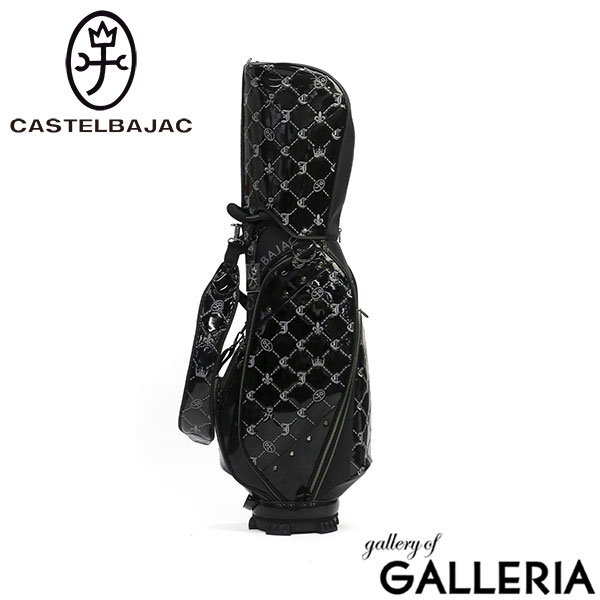【最大56倍 7/20限定】カステルバジャック スポーツ キャディバッグ メンズ レディース カート CASTELBAJAC SPORT ブランド ゴルフ おしゃれ キャディ バッグ 軽量 9.0型 47インチ 5分割 合皮 フードカバー マットプレミアム CBC037｜ギャレリア Bag＆Luggage