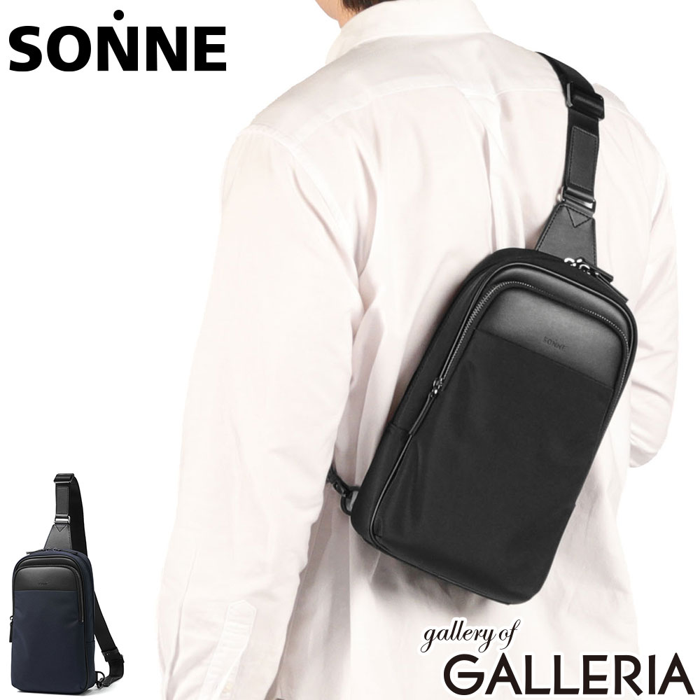 ノベルティ付 ゾンネ ボディバッグ メンズ SONNE おしゃれ ブランド 縦型 ボディーバッグ ワンショルダーバッグ 軽量 軽い ショルダー バッグ ナイロン 撥水 通勤 斜めがけ シンプル A5 大人 旅行 FLUEN BODY BAG SOFN004｜ギャレリア Bag＆Luggage