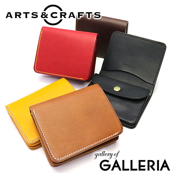 【最大36倍 4/20限定】 アーツアンドクラフツ 財布 ARTS&CRAFTS 二つ折り財布 ELBAMATT ACC BILLFOLD WALLET ミニ財布 二つ折り 小さい財布 革 本革 レザー アーツ＆クラフツ メンズ レディース