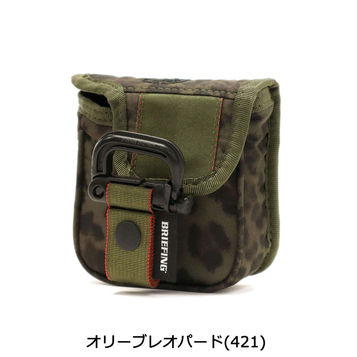 ノベルティ付 無料ラッピング 日本正規品 ブリーフィング ゴルフ ヘッドカバー Briefing Golf Leopard Series Mallet Putter Cover Leopard 2 パター パターカバー マレット クリップ レオパード ヒョウ柄 メンズ レディース Brg211g53 21ss Rvcconst Com