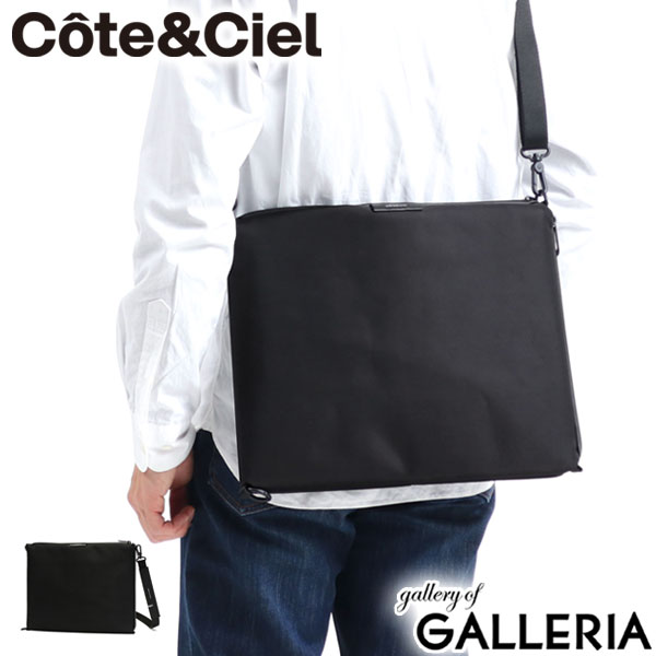【最大56倍 4/15限定】 ノベルティ付 【正規品1年保証】 コートエシエル バッグ Cote&Ciel 3WAY ショルダーバッグ Inn L Sleek 斜めがけバッグ A4 肩掛け 軽量 2層 PC収納 ビジネス 通勤 通勤バッグ メンズ レディース 28908