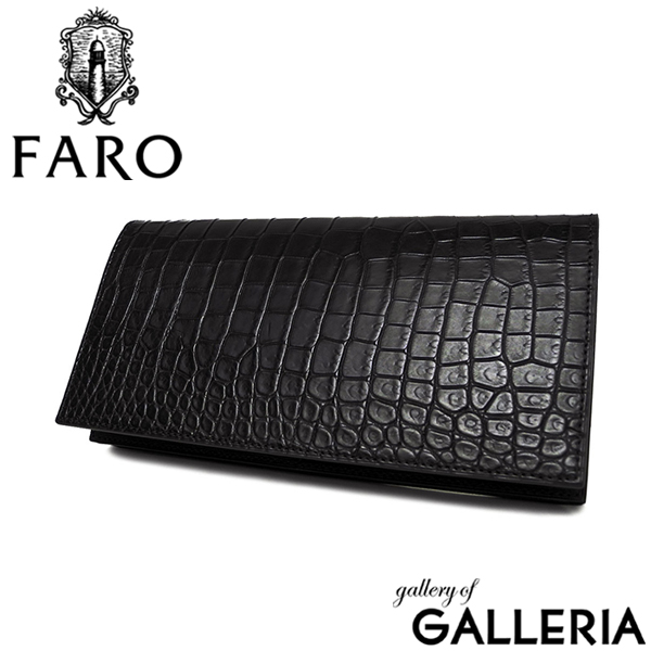 楽天市場 無料ラッピング Faro ファーロ 財布 Faro 財布 クロコダイル 長財布 長サイフ メンズ Silvio Crocodile Fro ギャレリア Bag Luggage