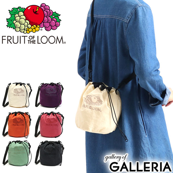 楽天市場 エントリー 楽天カード最大19倍 7 15限定 無料ラッピング フルーツオブザルーム ショルダーバッグ Fruit Of The Loom バッグ Onibegie Purse Bag 巾着 ショルダー ミニショルダー 小物入れ 斜めがけ 巾着バッグ ミニ 軽量 メンズ レディース