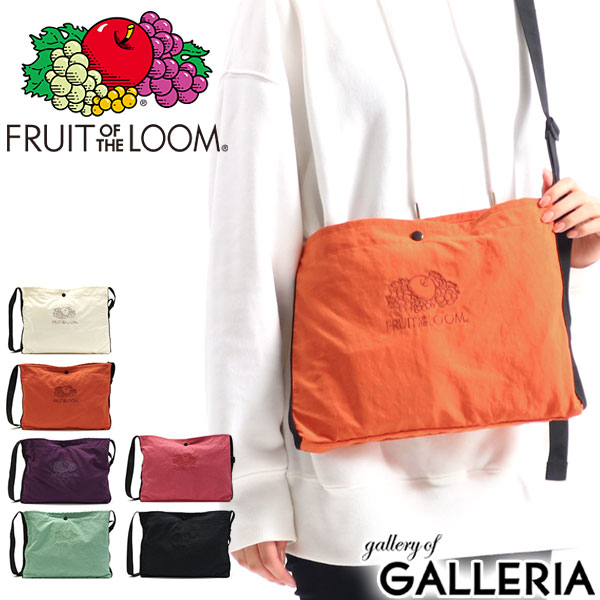 楽天市場 エントリー 楽天カード最大19倍 7 15限定 無料ラッピング フルーツオブザルーム サコッシュ Fruit Of The Loom ショルダーバッグ Onibegie Sacosh バッグ ショルダー 斜めがけ ミニ 軽量 薄マチ メンズ レディース ギャレリア Bag Luggage