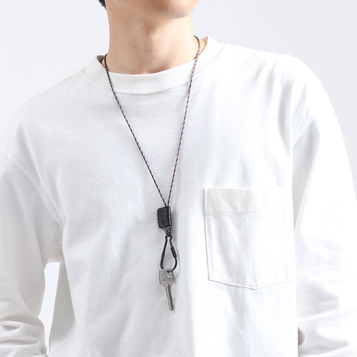 楽天市場 無料ラッピング ホーボー キーリング Hobo Brass Carabiner Key Ring With Nylon Cord キーホルダー ネックストラップ 鍵 カラビナ メンズ レディース Hb A3106 ギャレリア Bag Luggage