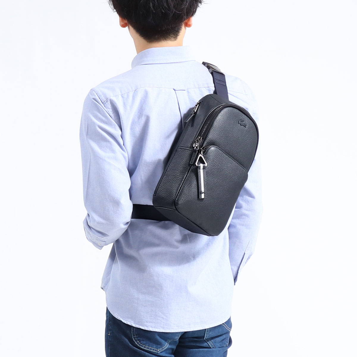 楽天市場 エントリー 楽天カード23倍 6 15限定 無料ラッピング ラコステ バッグ ボディバッグ Lacoste Altitude ワンショルダーバッグ ショルダー 斜めがけ 縦型 本革 レザー メンズ レディース Nh2924n ギャレリア Bag Luggage