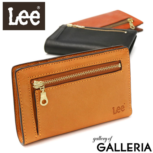 楽天市場 無料ラッピング Lee 財布 Lee リー 二つ折り財布 Zola ミニ財布 小銭入れ 革 レザー 薄マチ メンズ レディース 3 1712 ギャレリア Bag Luggage