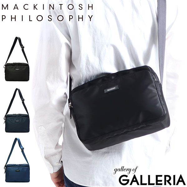 激安単価で ノベルティ付 無料ラッピング マッキントッシュ フィロソフィー ショルダーバッグ Mackintosh Philosophy リンクウッド2 斜めがけバッグ メンズ レディース 斜めがけ ナイロン 小さめ 大人 A5 5l ヨコ型 100 の保証 Hughsroomlive Com