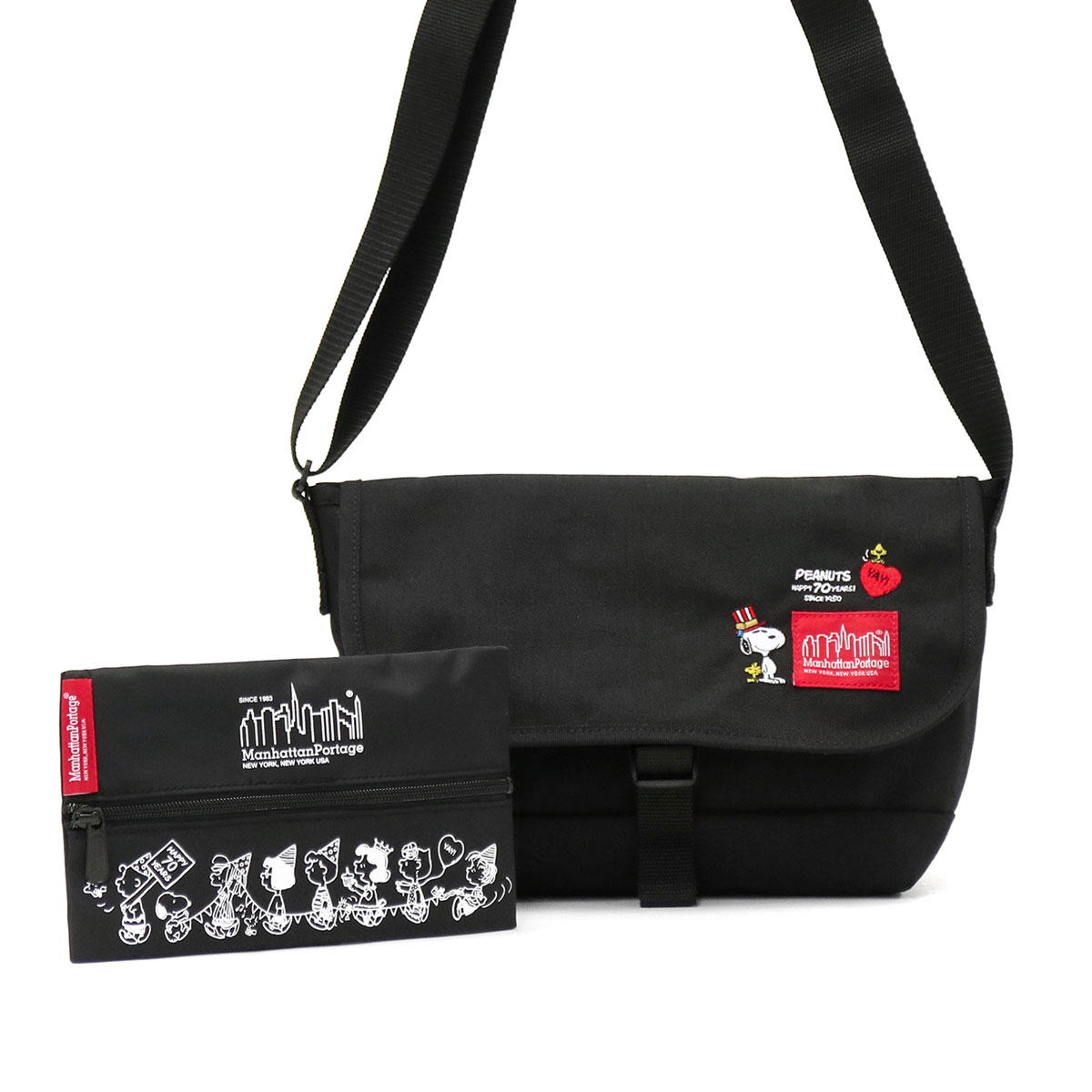 日本製 10 Offクーポン 無料ラッピング マンハッタンポーテージ スヌーピー ショルダーバッグ Manhattan Portage Casual Messenger Bag Jrs Peanuts メッセンジャー メンズ レディース Mp1605jrspeanuts 正規激安 Hughsroomlive Com