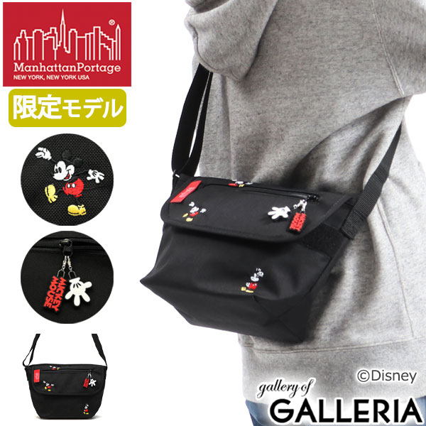 人気新品 無料ラッピング レディースバッグ Manhattan Mickey マンハッタンポーテージ ショルダーバッグ Messenger Portage Mickey ショルダーバッグ メッセンジャーバッグ Mouse 日本正規品 ミッキー Casual Bag ディズニー メッセンジャーバッグ メンズ