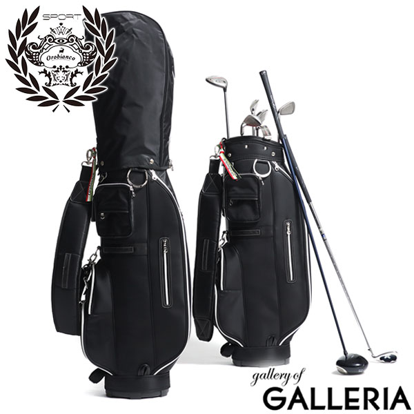 限定製作 楽天市場 エントリー 楽天カード23倍 4 30限定 日本正規品 オロビアンコ スポーツ キャディバッグ ゴルフ Orobianco Sport Golf ゴルフバッグ 8 5型 5分割 47インチ 軽量 保冷 ショルダー フード メンズ レディース Orc002 ギャレリア Bag Luggage