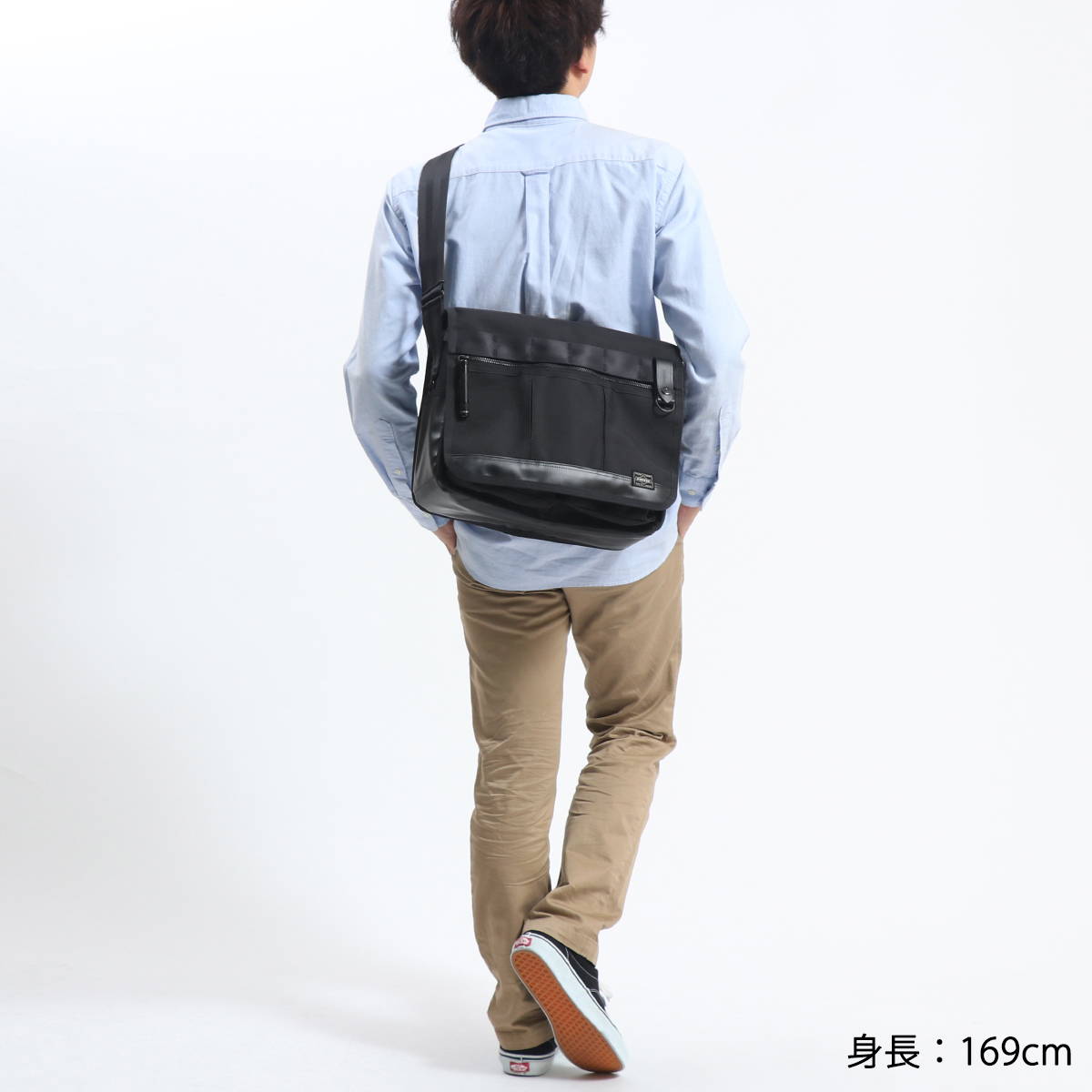 【9/5(木)限定|RカードでP23倍】吉田カバンポーターショルダーバッグPORTERHEATヒートSHOULDERBAG斜めがけ大きめA4カジュアルナイロンメンズレディース703-06973