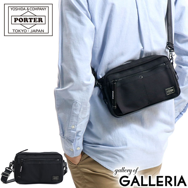 ポーター ヒート ショルダーバッグ 703-06975 吉田カバン PORTER HEAT SHOULDER BAG 斜めがけ 小さめ カジュアル ナイロン メンズ レディース ミニショルダー｜ギャレリア Bag＆Luggage