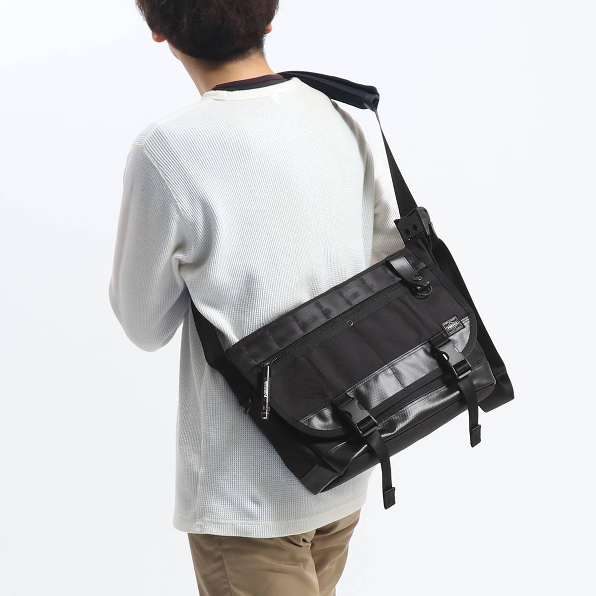 GALLERIA Bag-Luggage: Yoshida Bag Shoulder Bag PORTER HEAT MESSENGER