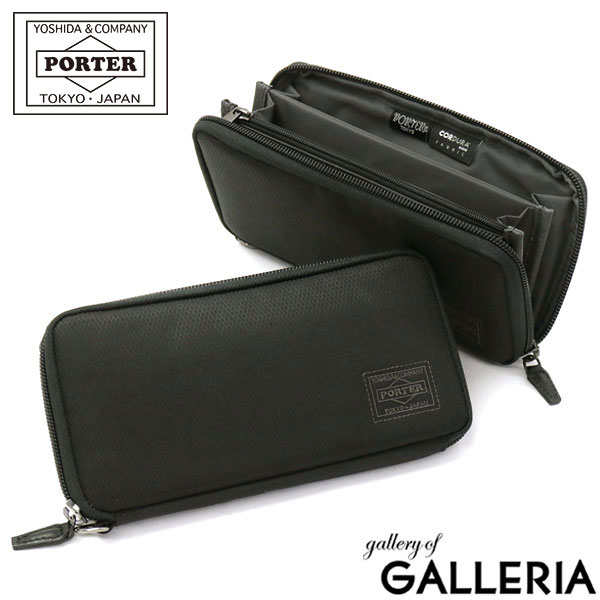  吉田カバン ポーター 財布 ディル  PORTER DILL ラウンドファスナー 長財布 WALLET 小銭入れあり メンズ レディース ビジカジ 日本製 653-09111