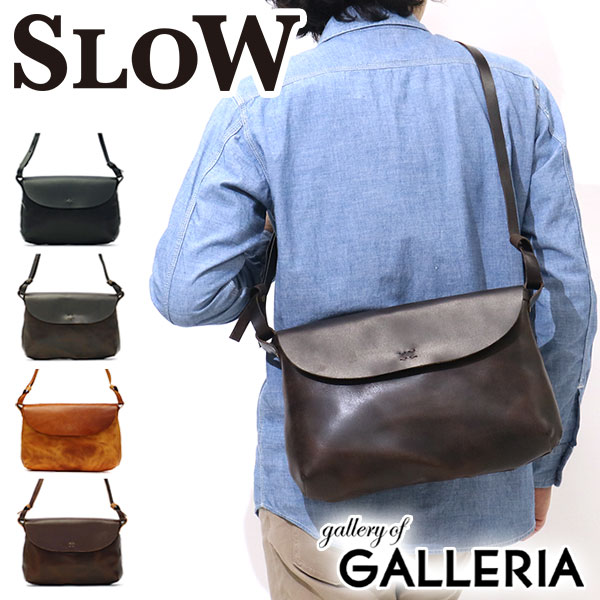 楽天市場 ノベルティ付 無料ラッピング スロウ ショルダーバッグ Slow Herbie ハービー Flap Shoulder Bag L ショルダー 斜め掛け フラップ メンズ レディース レザー 本革 49s123g ギャレリア Bag Luggage