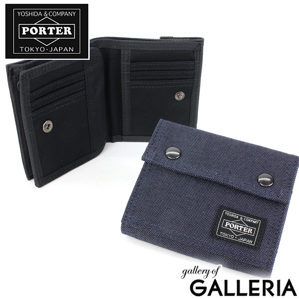 新作高評価 PORTER - PORTER♦︎ポーター ドローイング 2つ折り財布