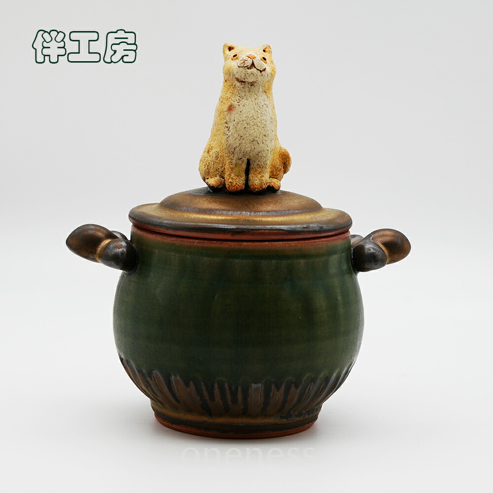 楽天市場】光萌窯 中西申幸 鳥遊戯画蓋物 大 【13】│チュン 鳥 ふた