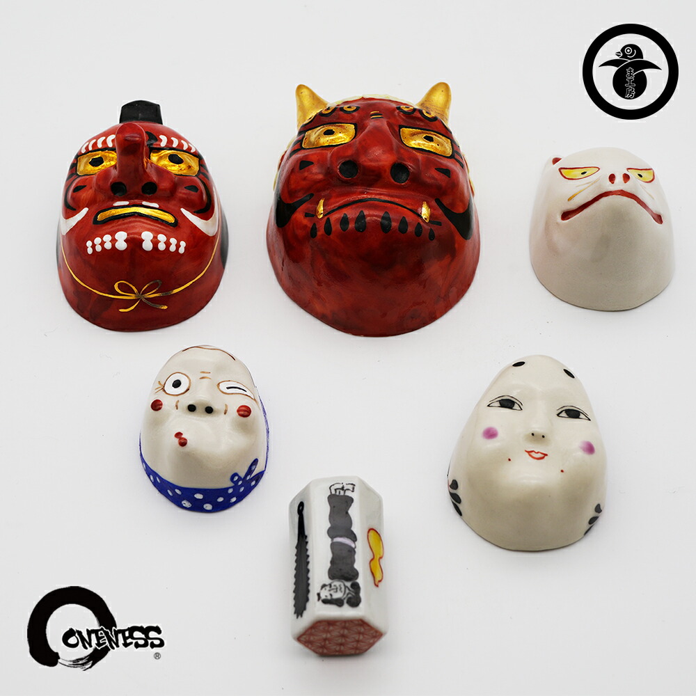 楽天市場】可杯（べくはい）セット 陶器の天狗・ひょっとこ