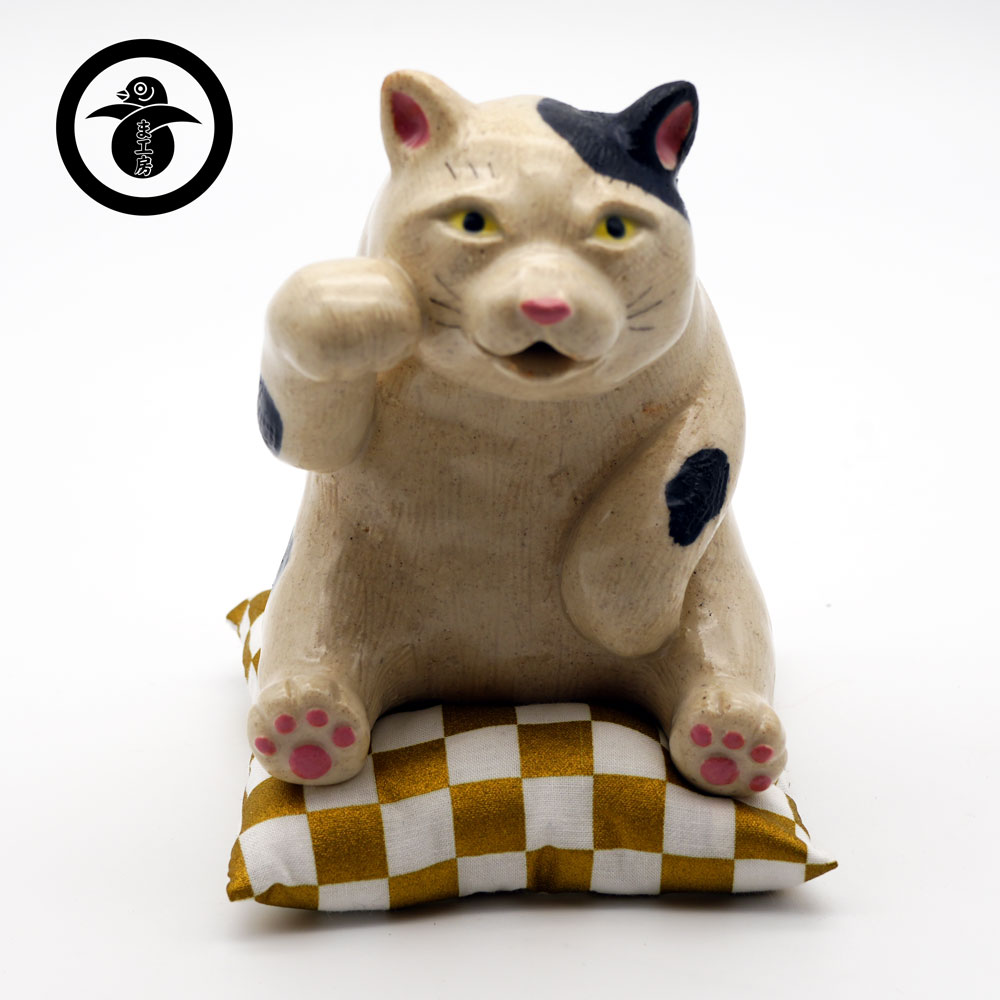 群馬県 伝統工芸品 高崎張り子縁起物招き猫張り子猫(大) 群馬県 伝統工芸品 高崎張り子縁起物招き猫張り子猫(大)