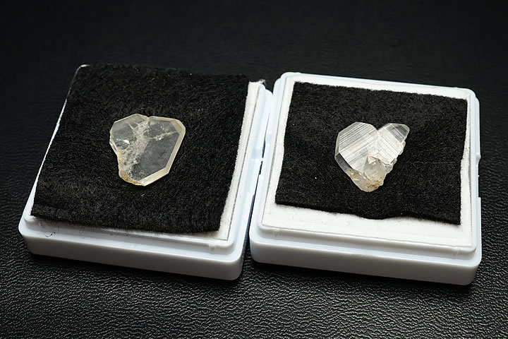 双晶　山梨県　乙女鉱山産　水晶 山梨県乙女鉱山産 水晶 (Quartz / Japan) - 鉱物標本販売店