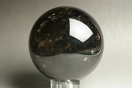 楽天市場】モリオン(黒水晶) 丸玉 台座付き 直径 約30mm〜34mm : SP