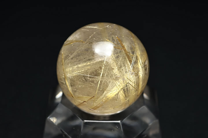 24mmゴールドルチル丸玉 プレミアムグレード 18,810円