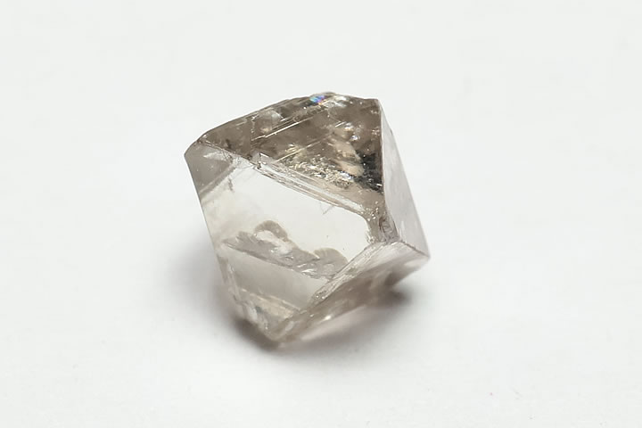 楽天市場】幻の名品！ 0.774ctダイヤモンド原石 八面体結晶 南アフリカ