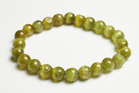 楽天市場】8mmキャッツアイグリーンアパタイトブレスレット