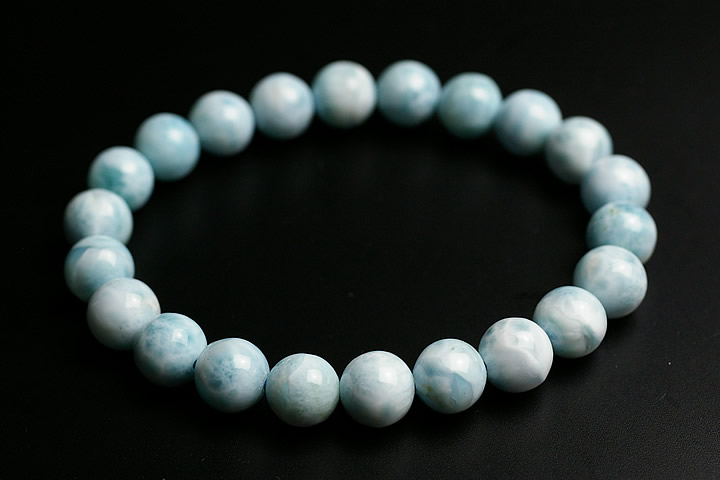 値下げ依頼があった為　ラリマー　7mm セット 楽天市場】最高級品7Aグレード 8mmラリマーブレスレット : ギャラリー