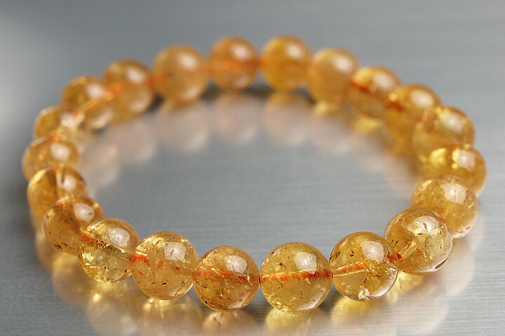 楽天市場】インペリアルトパーズ 5.5mm玉ブレスレット 11.1g（宝石質