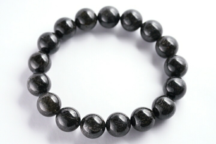 楽天市場】☆高品質☆【ブレスレット】花火ブラックルチルクォーツ (約