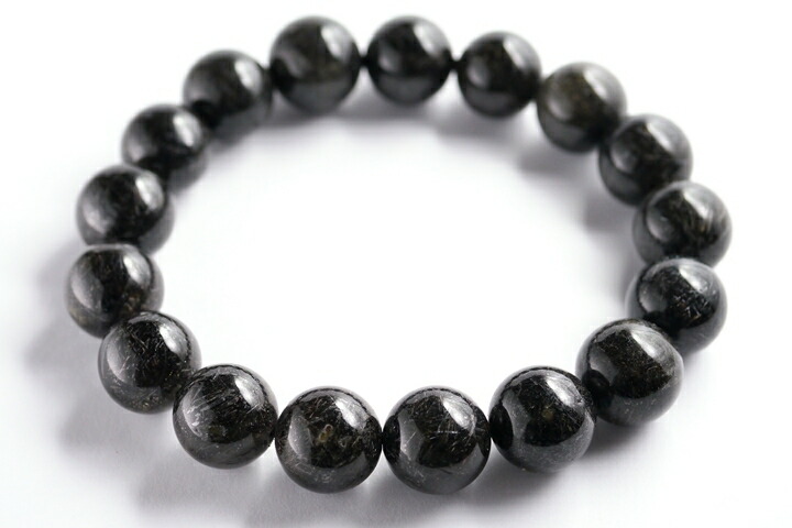 楽天市場】☆高品質☆【ブレスレット】花火ブラックルチルクォーツ (約