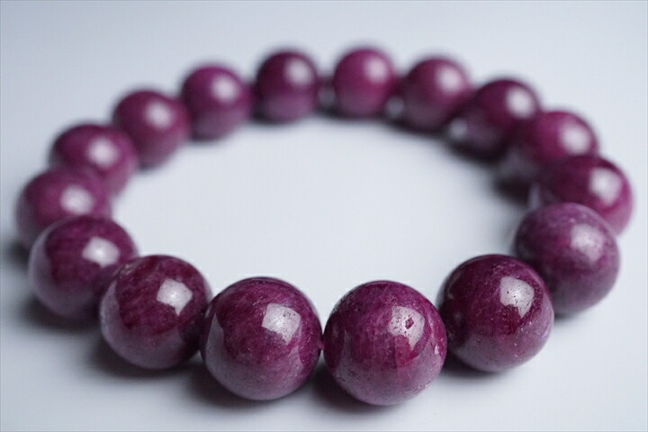 合成スタールビー×ゴールドブレスレット ee20742_a.jpg