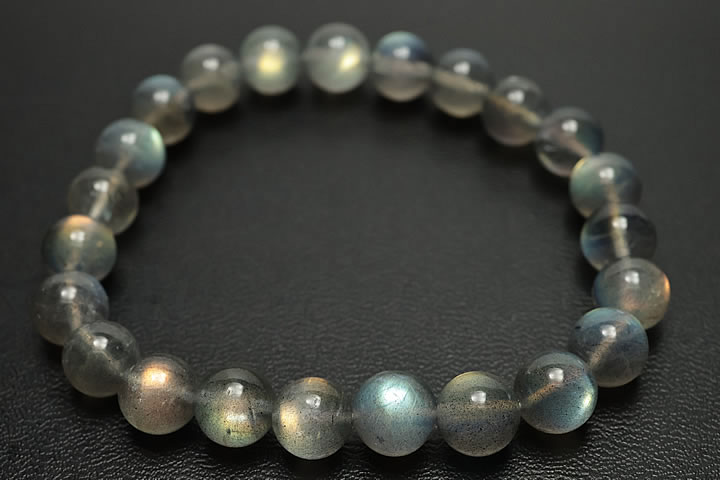 楽天市場】ブラックラブラドライト ブレスレット 10mm 18cm メンズM