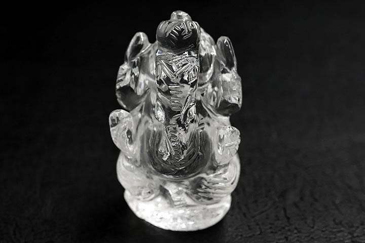 ガーネッシュヒマール産　ヒマラヤ水晶ガネーシャ
