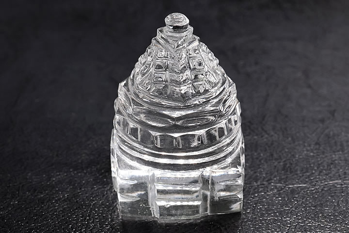 最高級品ガーネッシュヒマール産　ヒマラヤ水晶シュリーヤントラ