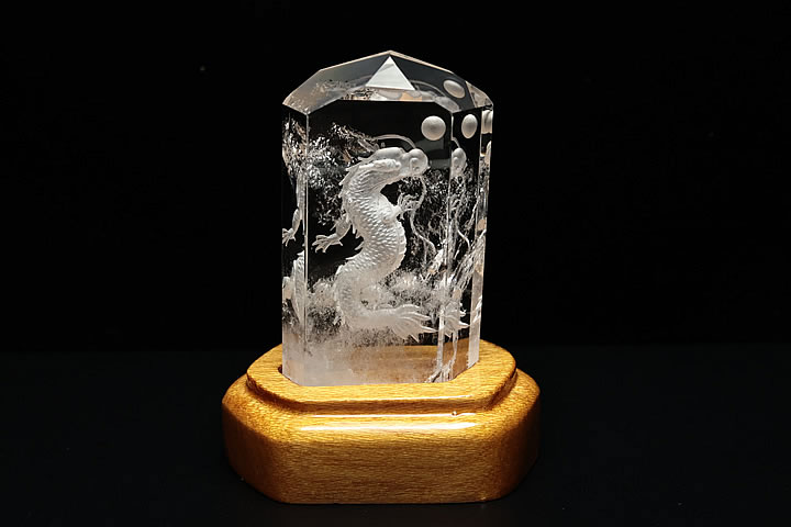 楽天市場】甲州水晶細工 龍頭寶船(りゅうとうたからぶね) - 田中佑幸作