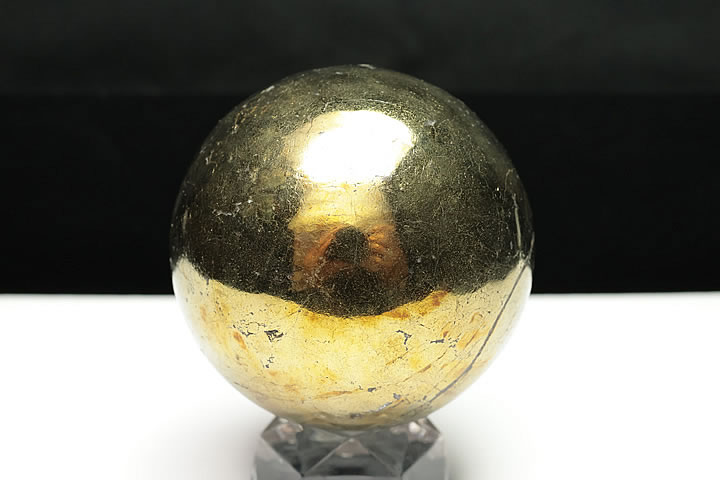 54mmチャルコパイライト丸玉 ペルー産