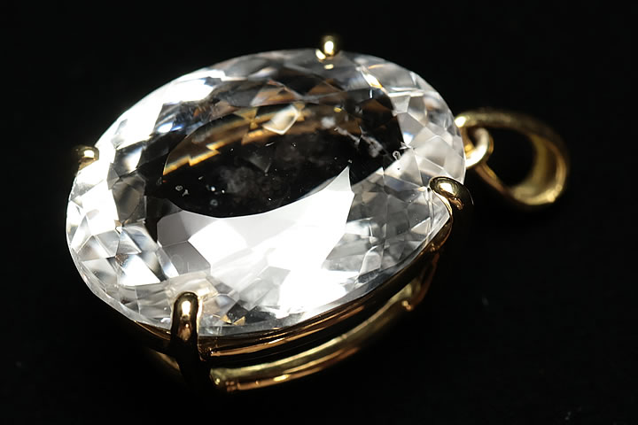 博物館クラス! フェナカイトk18ペンダントトップ 13.20ct ファイナルグレード++ ブラジル産 鑑別書付き！
